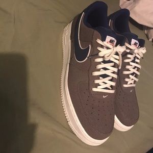 Nike Air Force 1 Mushroom/blue