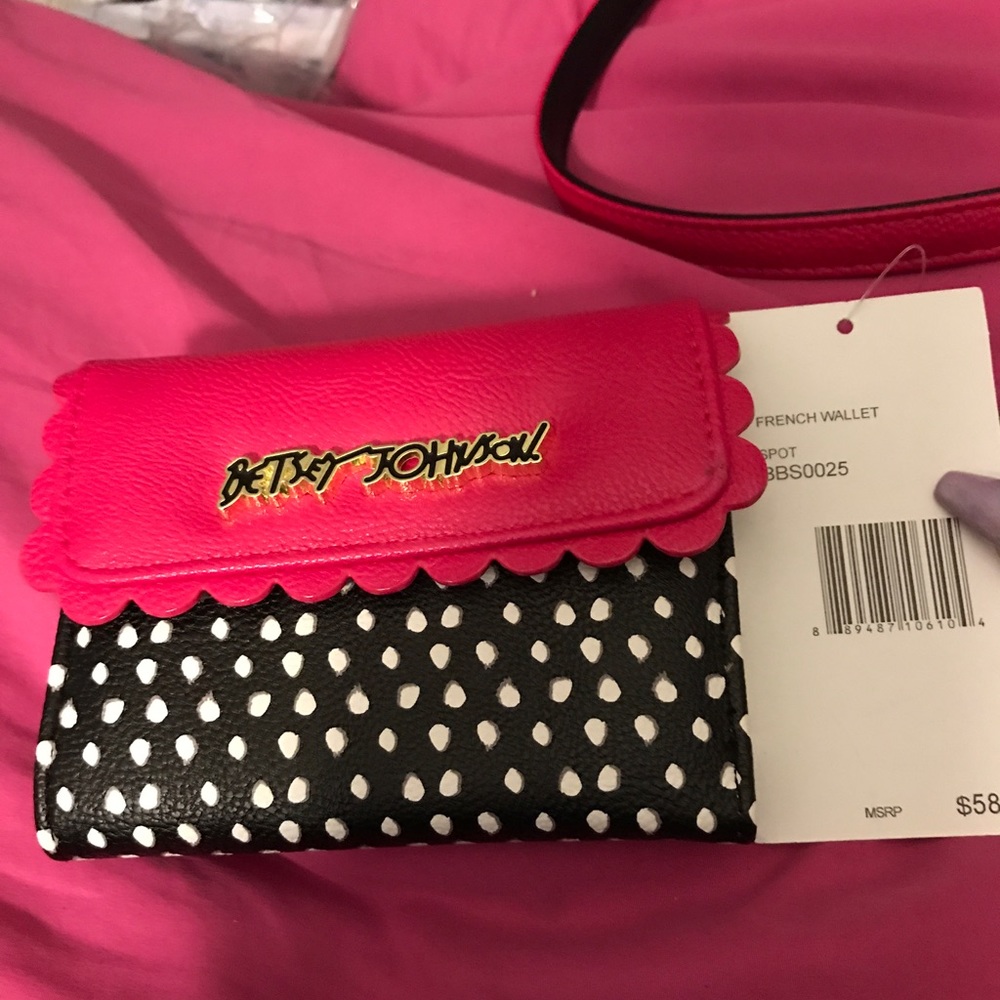 Adorable Betsey Johnson Wallet