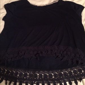 Crochet crop top