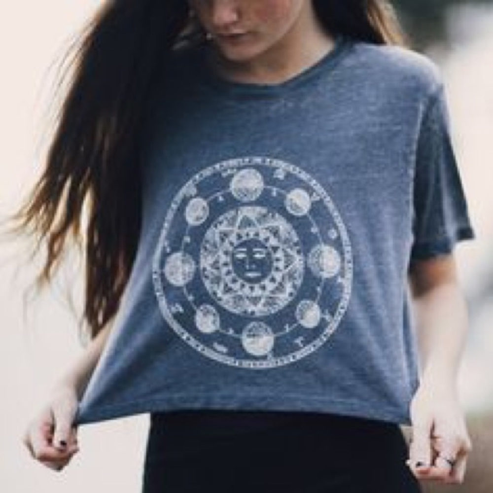 Sun graphic tee from brandy Melville