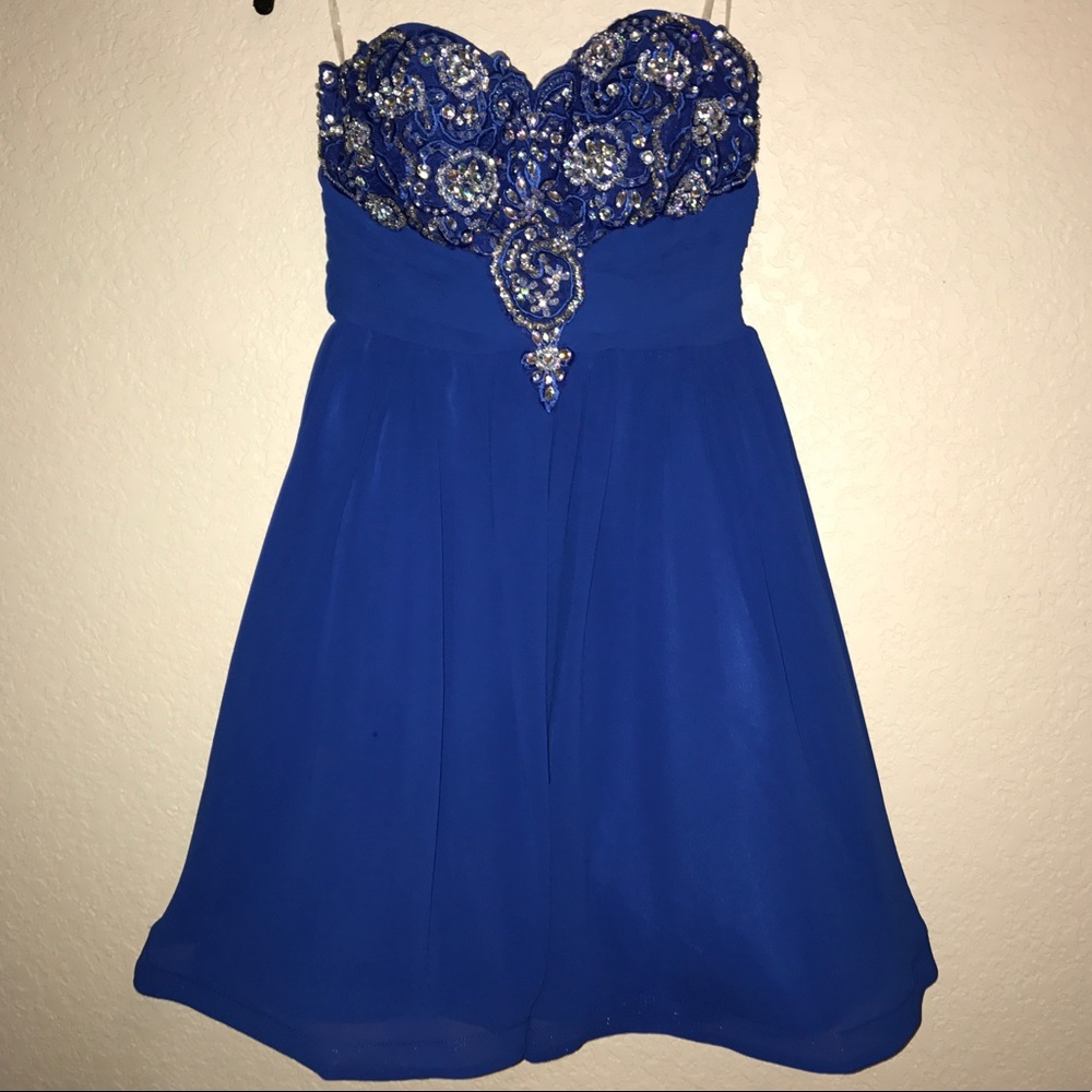 Blue Homecoming/Prom Dress