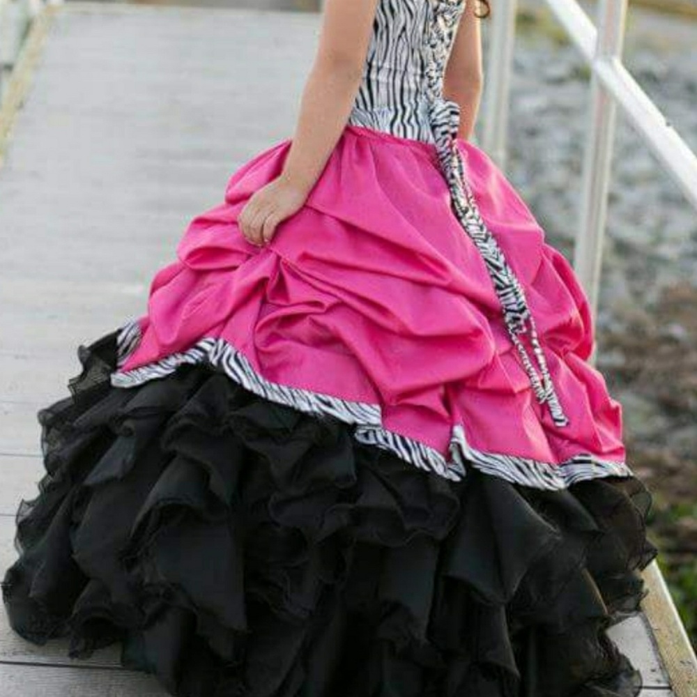 A mini quincenera dress