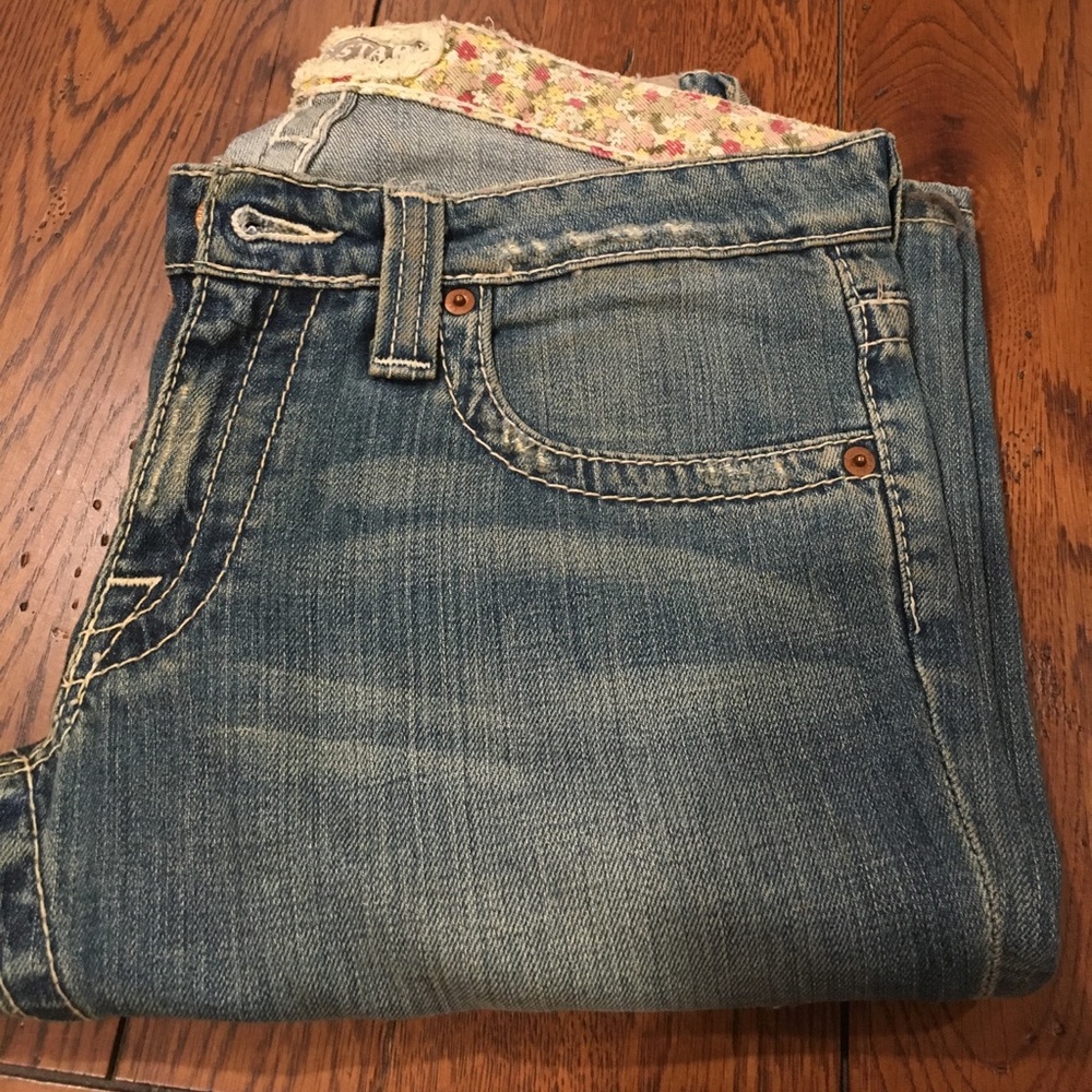 Big Star flair/wide leg, low rise jeans