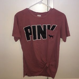 pink t-shirt!