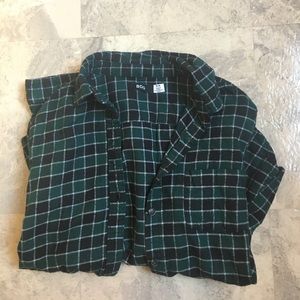BDG Fitted Boyfriend Flannel