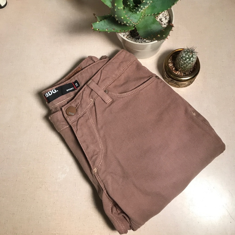 Tan BDG Skinny Jeans