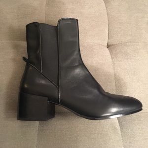 ⚡️flash sale!⚡️ZARA women black leather bootie