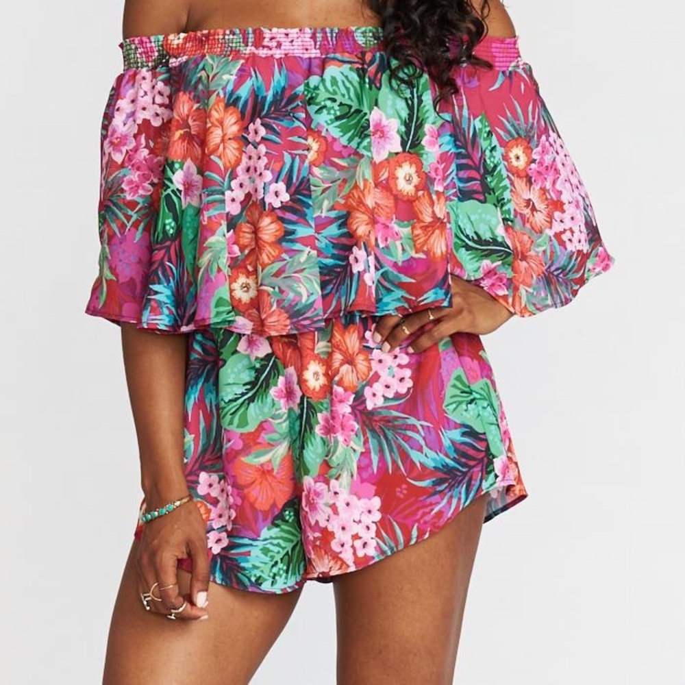 SMYM Aloha Beautiful Rosarita Romper