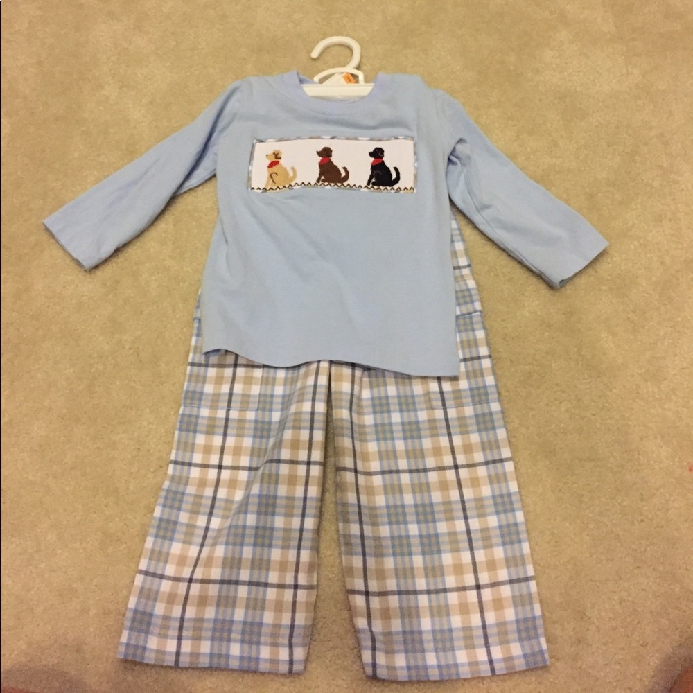 EUC smocked set