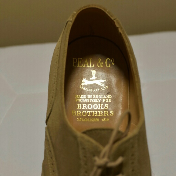 Peal & Co for Brooks Brothers Oxford Wingtips