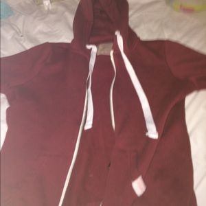 Maroon hoodie