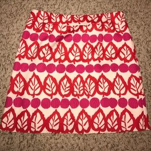 kate spade patterned skirt