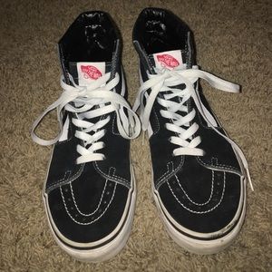 Old skool high top black vans