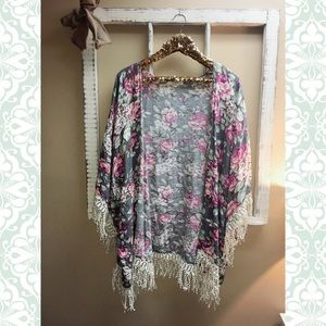 UMGEE+ Floral Kimono