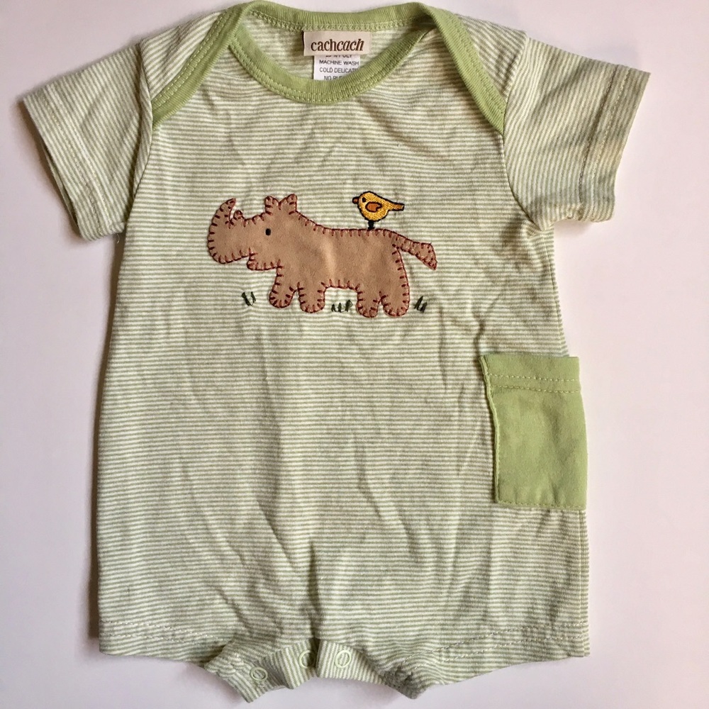 Cach Cach Rhino Romper