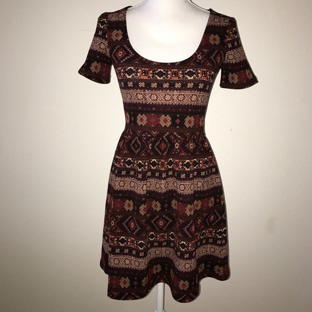 Forever 21 Knit Patterned Dress