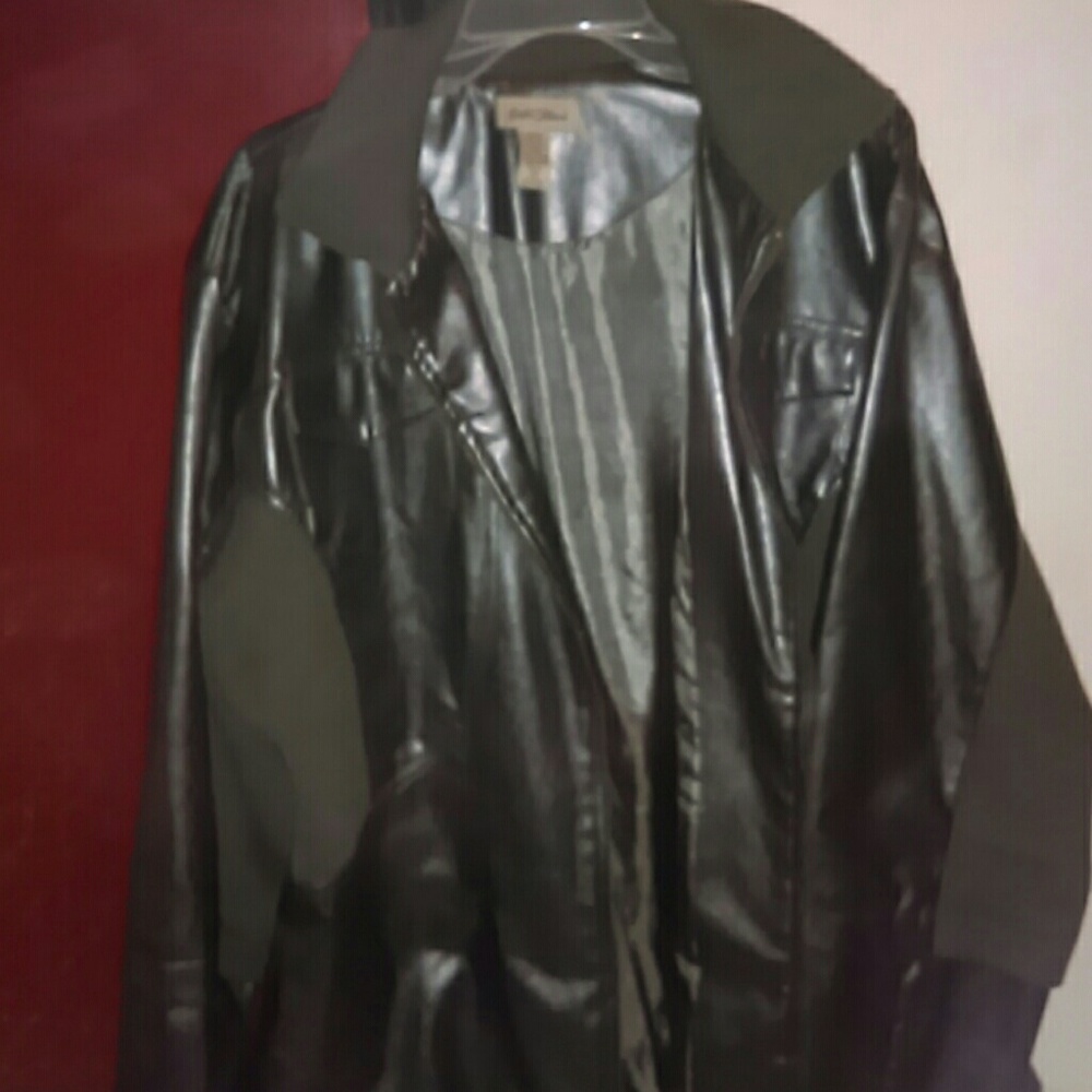 Vinyl Steel Grey Sleek Multi Use Jacket