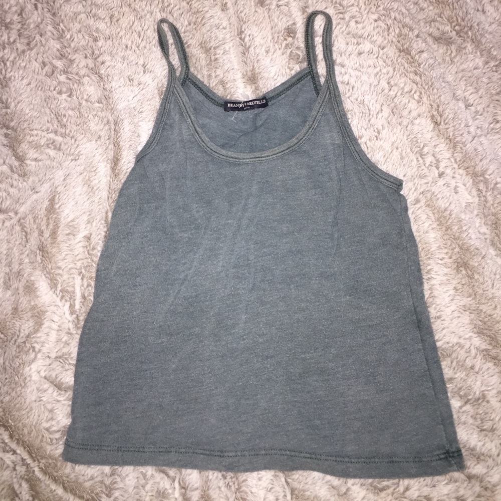 Perfect condition brandy Melville tank top green