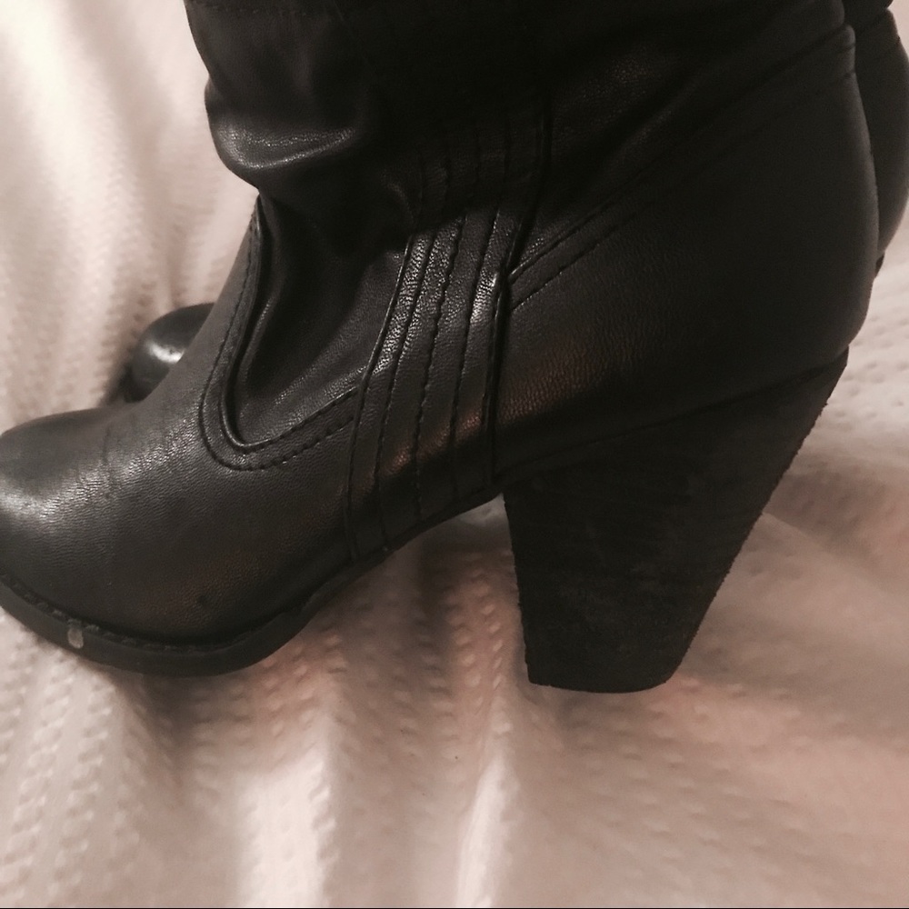 🕶 BLACK ALDO ANKLE BOOTIES ❤️