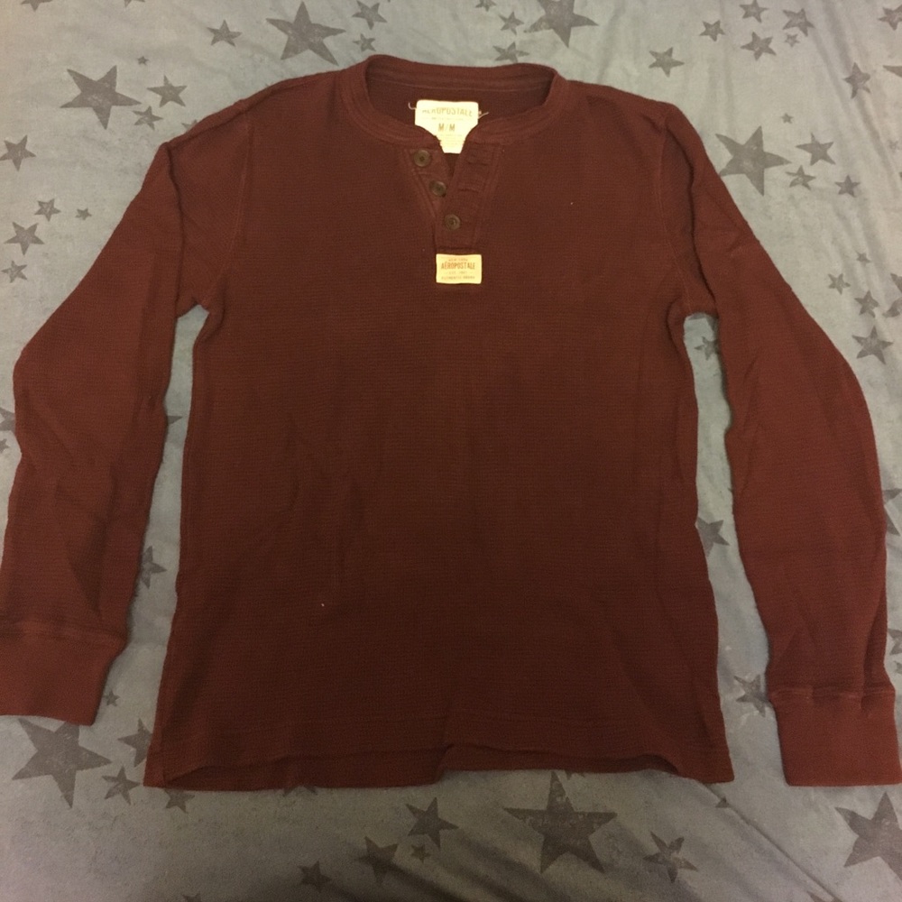 Maroon Aeropostal long sleeve
