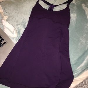 Purple lulu lemon shirt