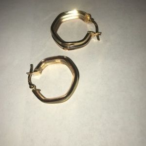 14k real gold earrings