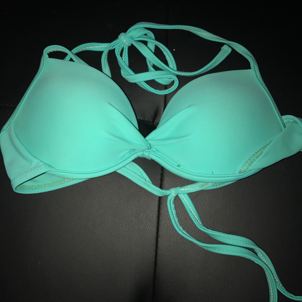 Teal swim top.