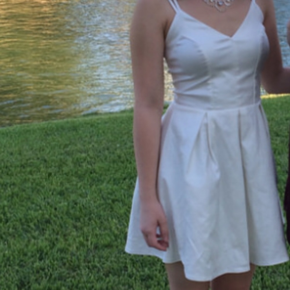 White Charlotte Russe Dress