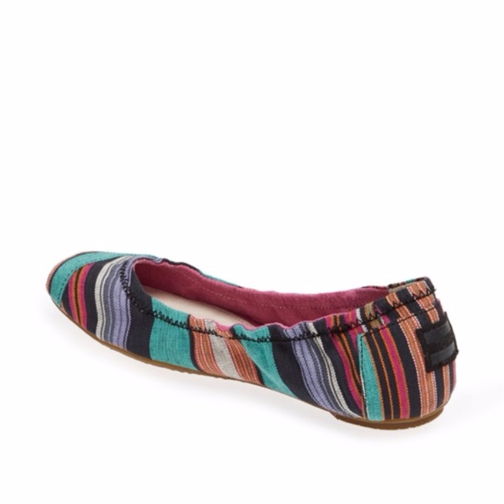 New TOMS Striped Ballet Flats