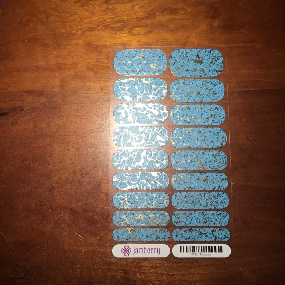 Jamberry nail wraps - Turquoise