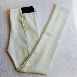 Korean Chic Pink white with black leggings S/4