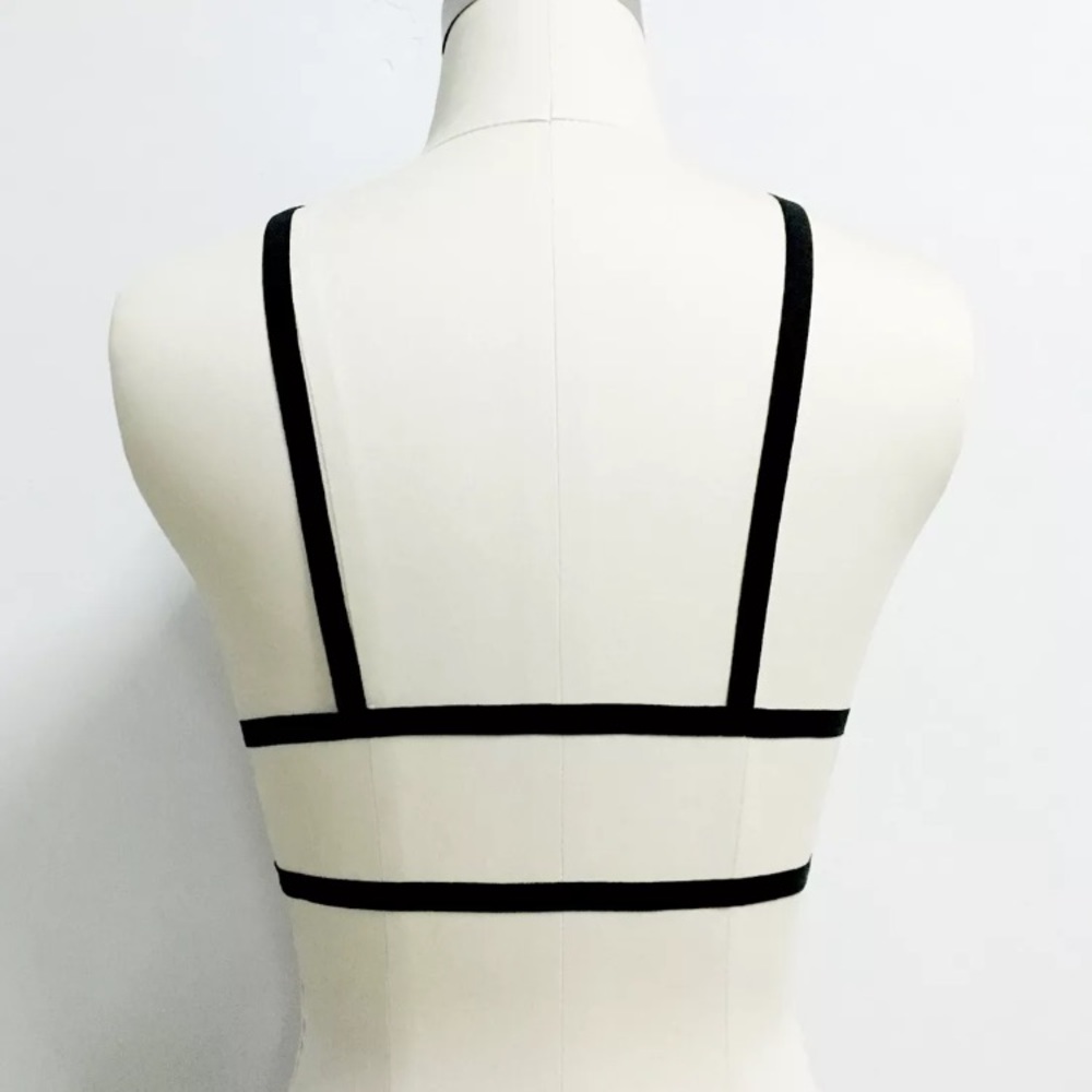 LAST: Back Star Caged Bralette Harness - NWT - Picture 2 of 4