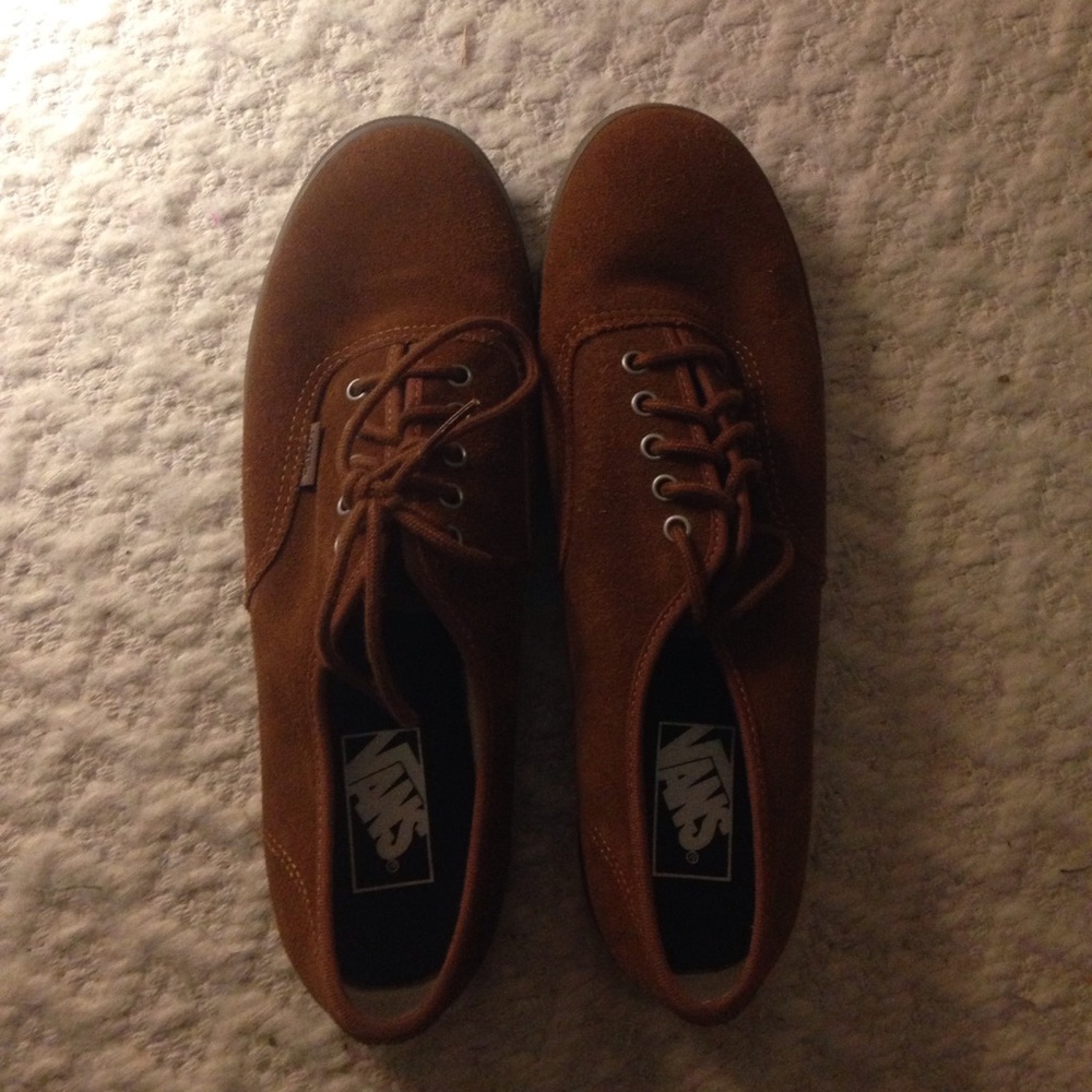Brown Suede Vans!