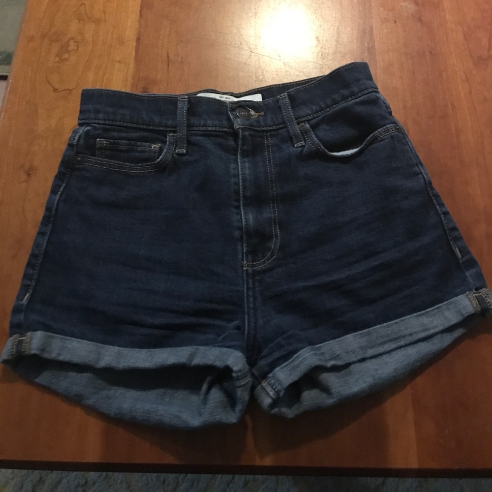 Abercrombie & fitch high waisted shorts