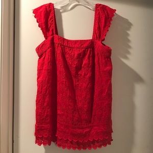 Juicy Couture Eyelet Top