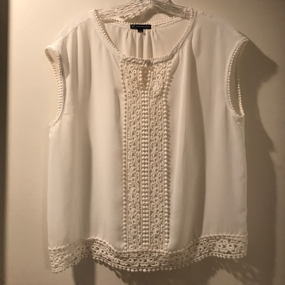 Adrianna Papell Lace atop