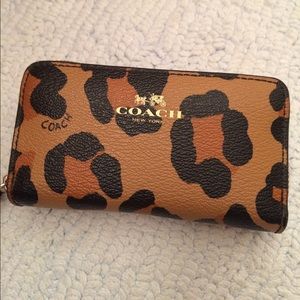 Authentic coach wallet