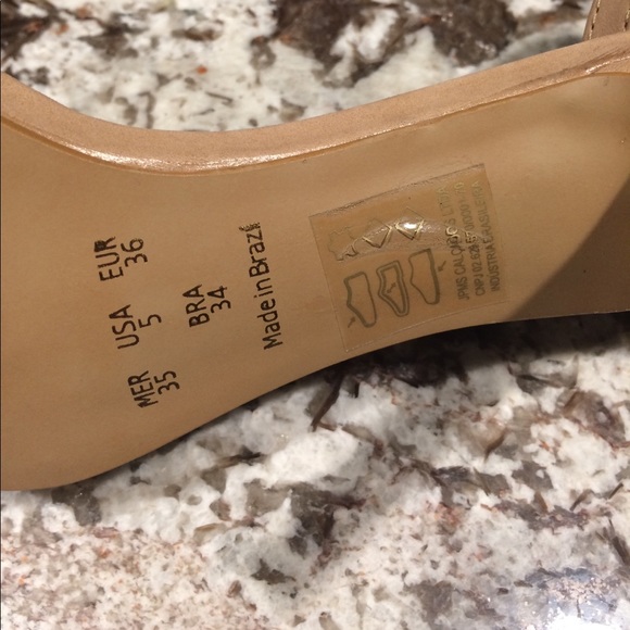 Brazilian Tan Leather Sandals - Picture 6 of 7