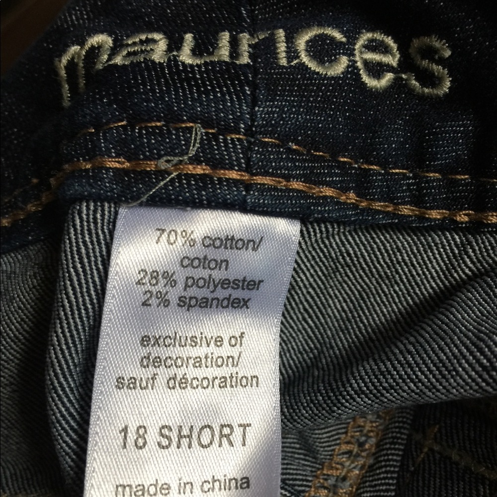 Maurice's size 18 short