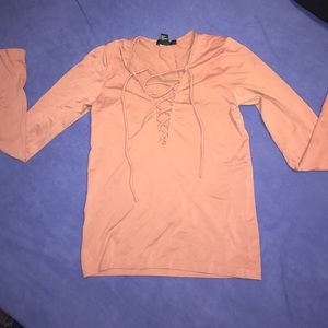 Super cute tie up lace front