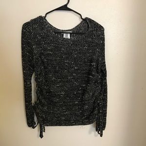 American eagle tie knit sweater