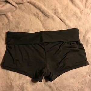 Black Versatile Swim Shorts