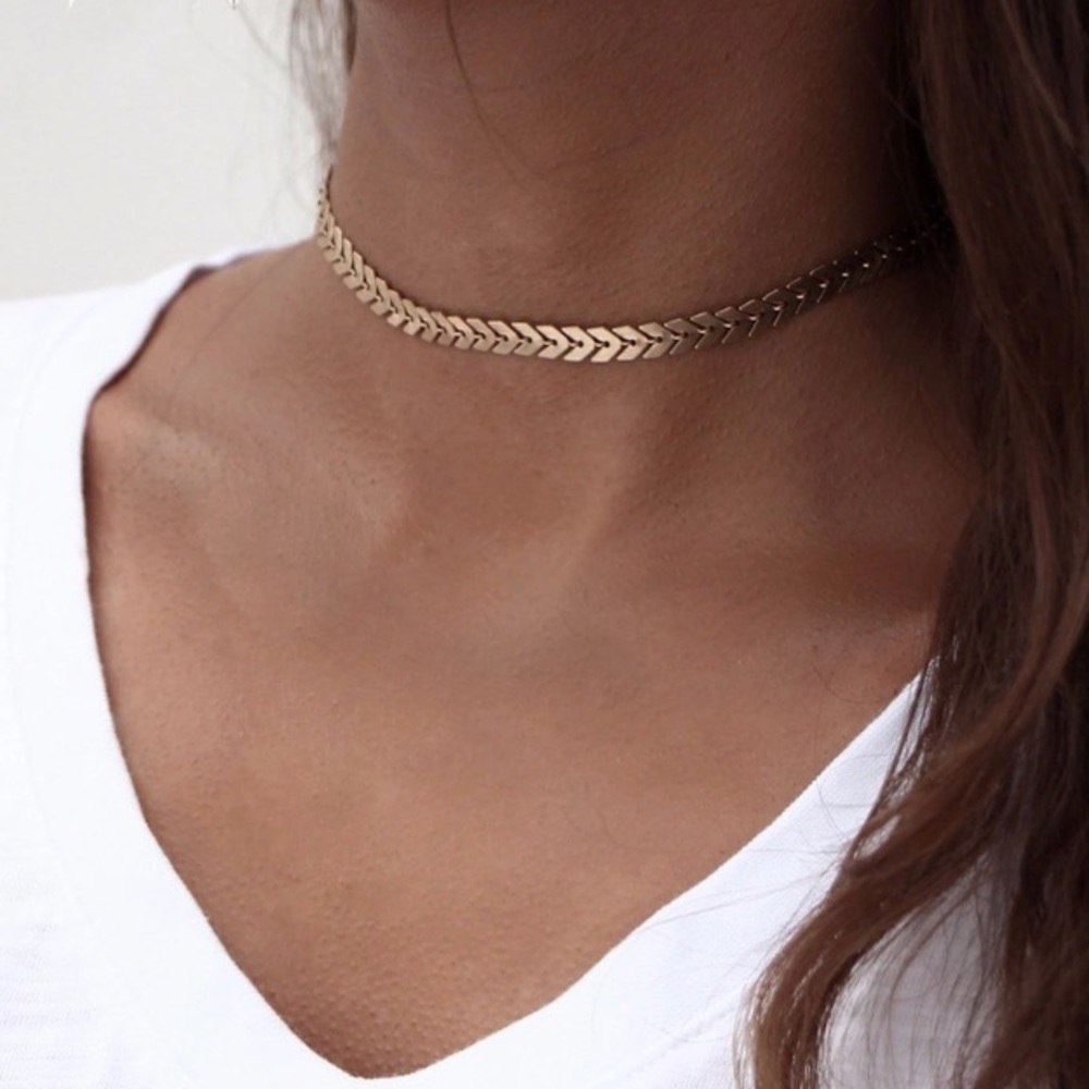 🌺2FOR$10🌺🌿Gold Leaf Choker🌿