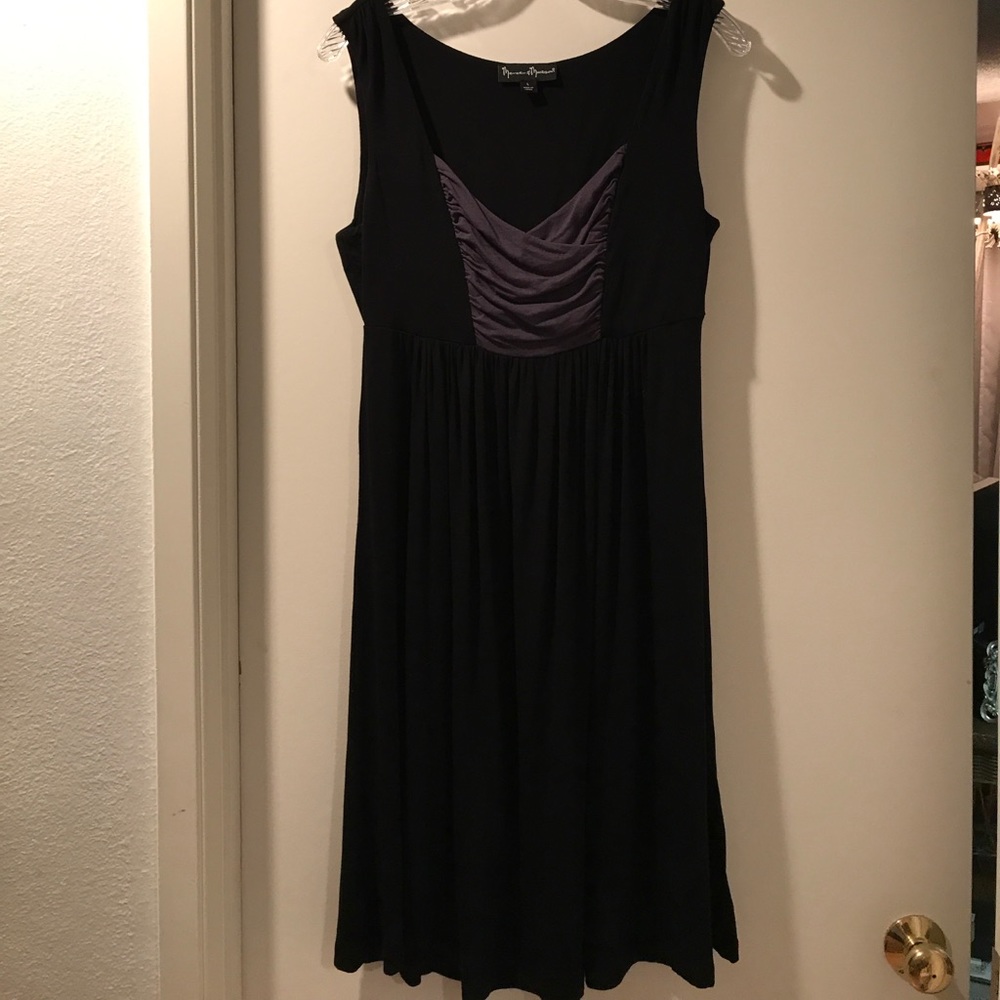 Knit Black Dress
