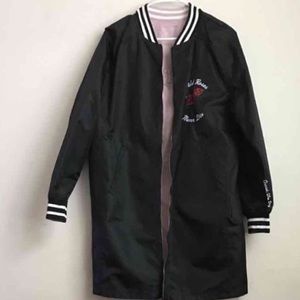 SWEAT CREW BOMBER EMBROIDERED REVERSABLE