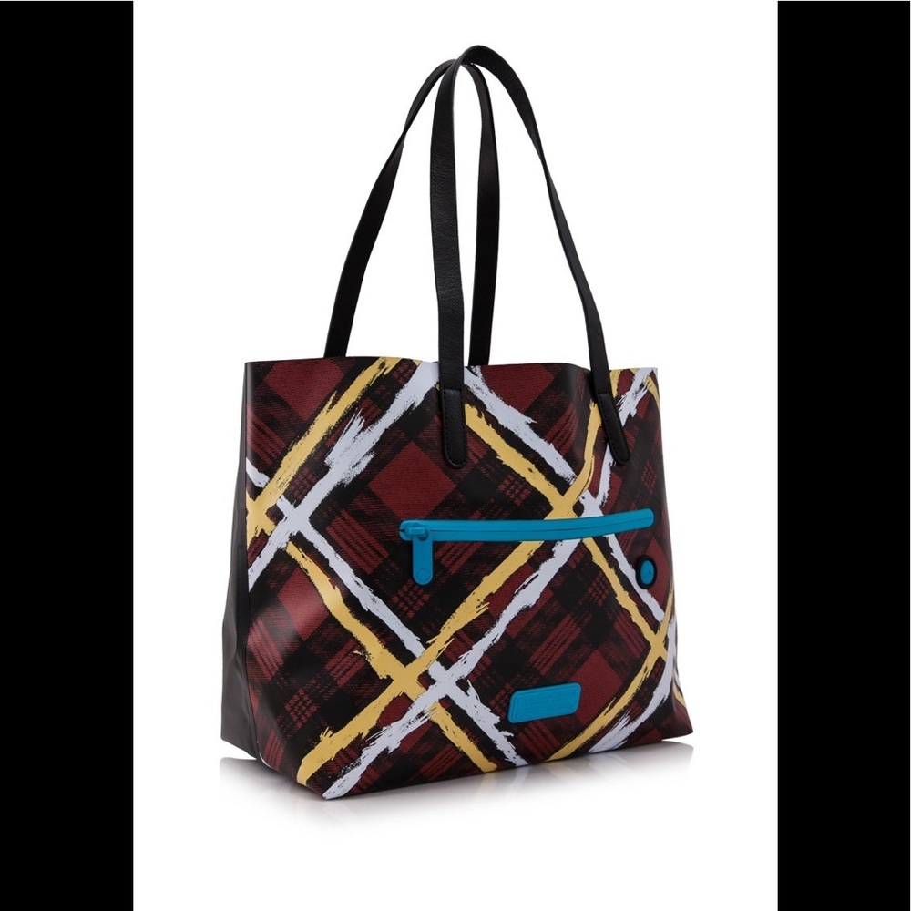 Marc by Marc Jacobs plaid tote