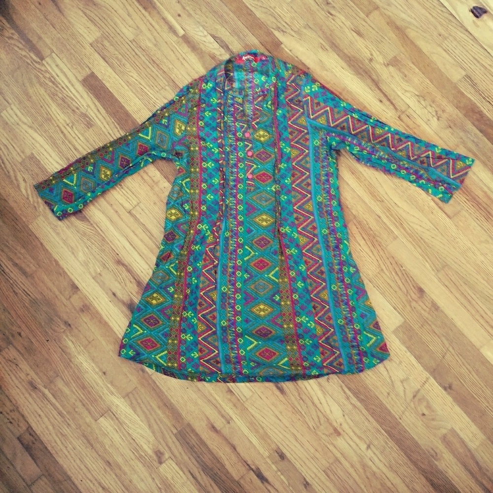 Girl's Tribal Dress size L
