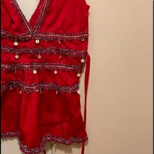 Free people Christmas party shirt