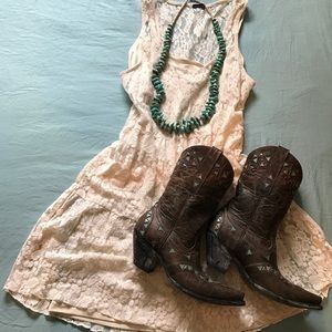 Off white lace dress