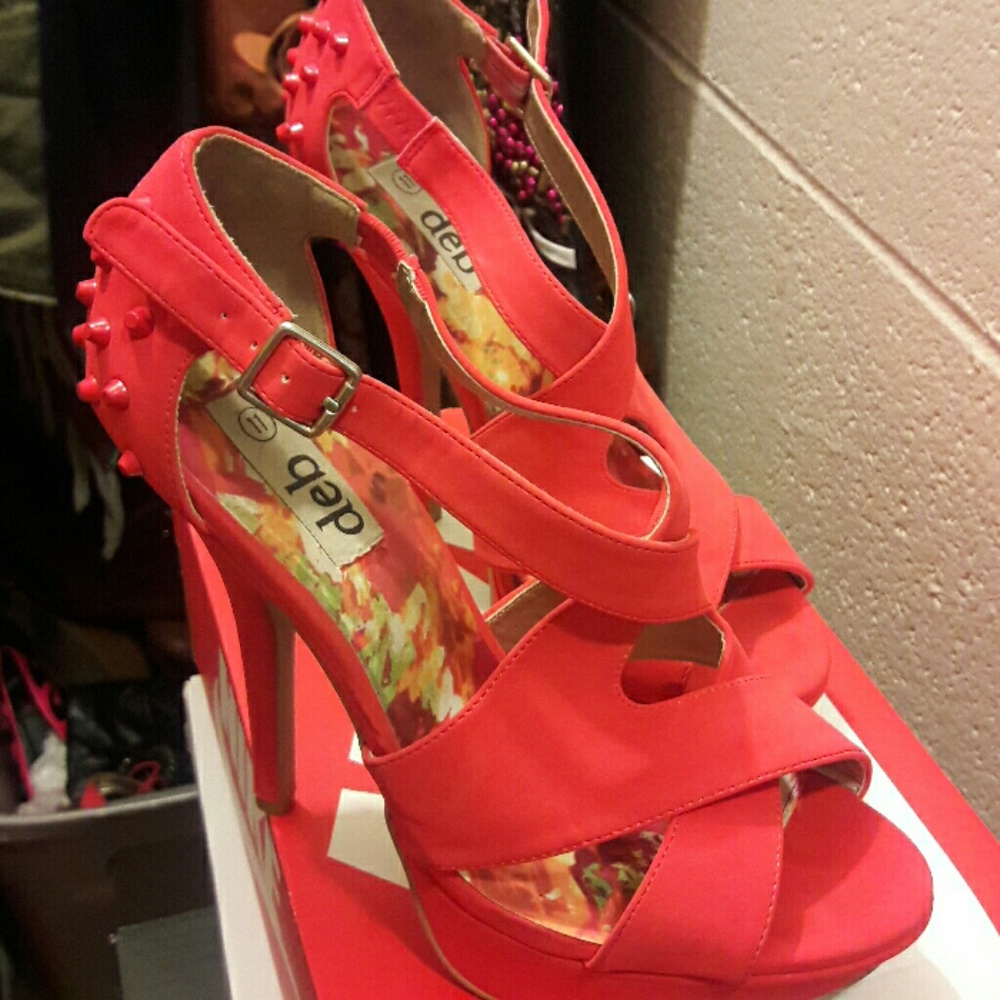 Sexy Orange Heels